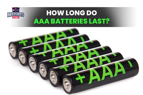 how long are aaa batteries warrantied for